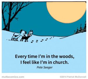 pete seeger church quote